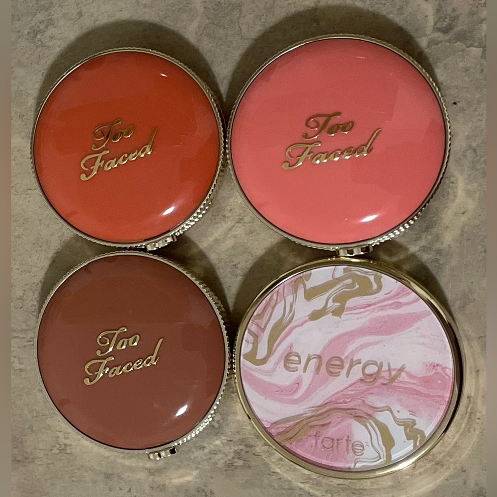 Too Faced & Tarte Blush LOT
